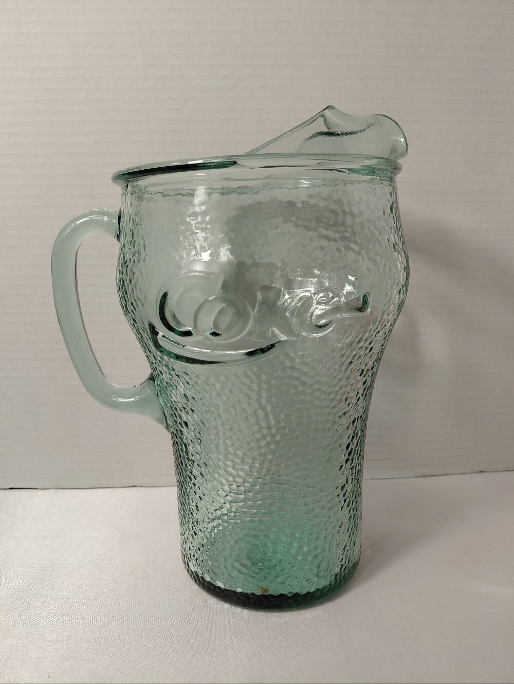 Aqua Coca Cola Jug